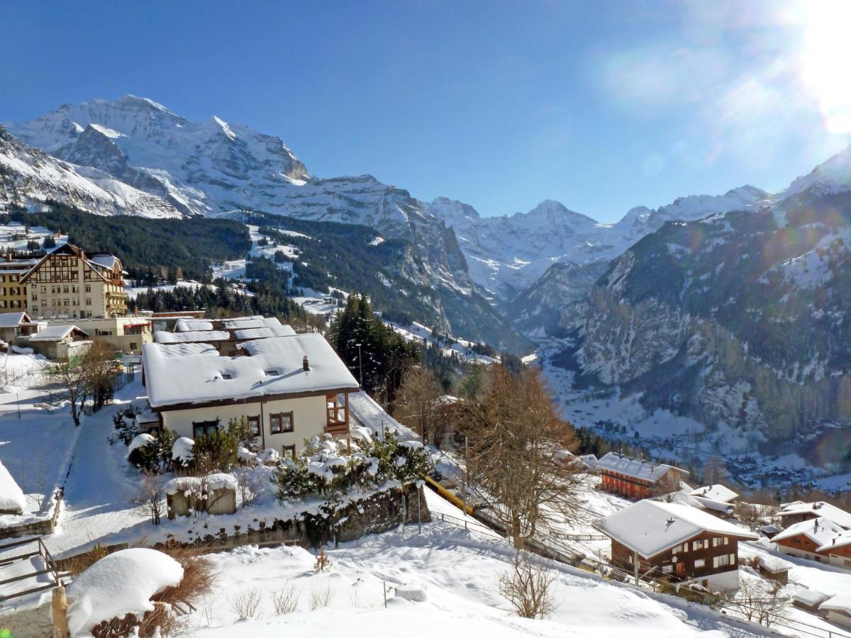 Apartment Helene Apt- Hella By Interhome Wengen Exterior photo