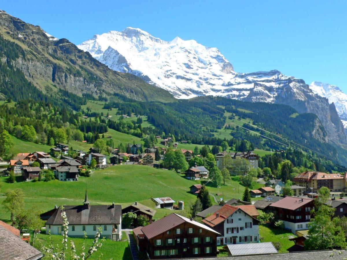 Apartment Helene Apt- Hella By Interhome Wengen Exterior photo