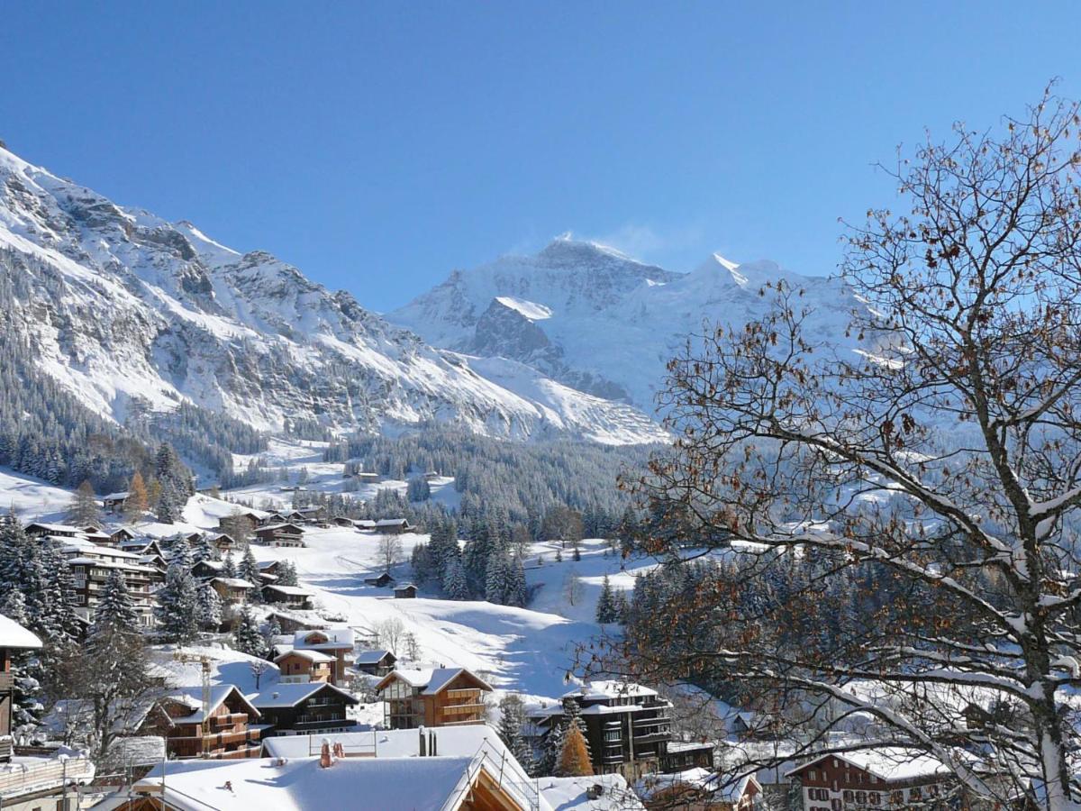 Apartment Helene Apt- Hella By Interhome Wengen Exterior photo